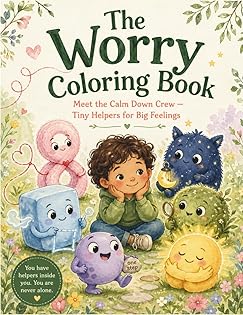 The Worry Coloring Book cover